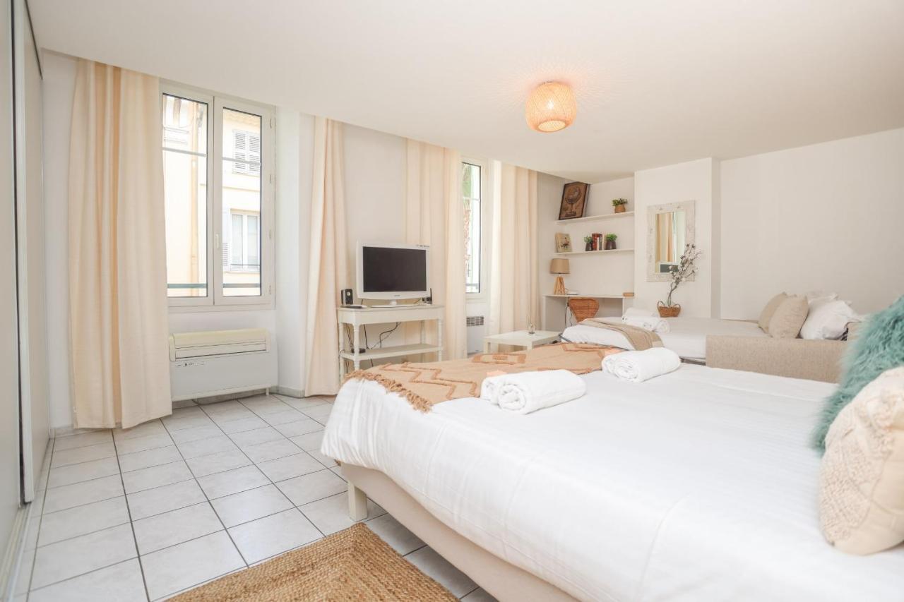 Immogroom - Best Place In Cannes Center - Ac - 5 Min From Beaches Buitenkant foto